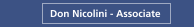 Don Nicolini - Associate